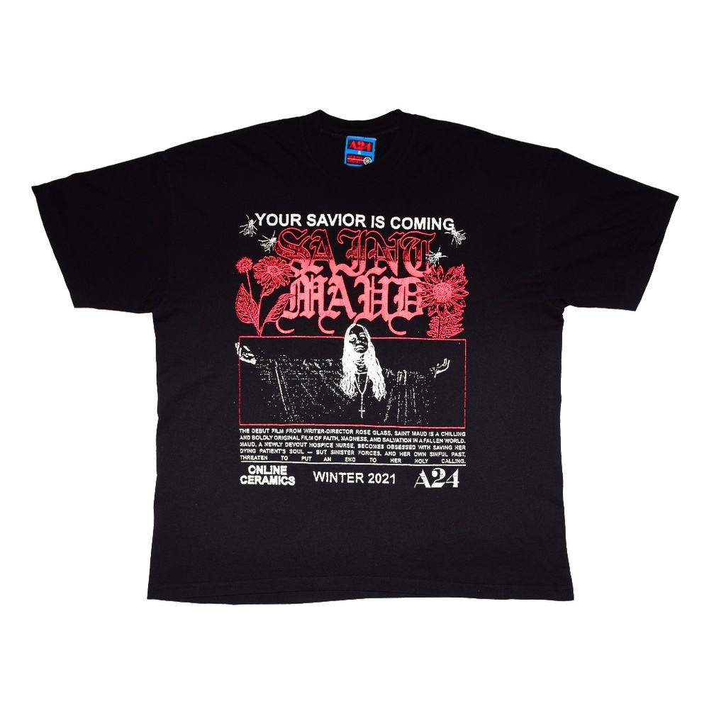 Online Ceramics A24 Saint Maud 'Obedient' Tee